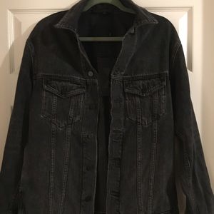 Alexander Wang dark denim jacket